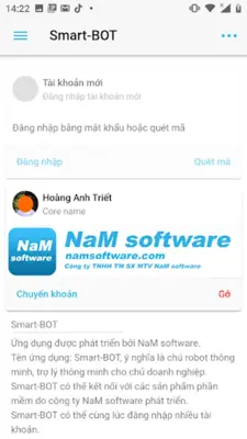 Smart-BOT android App screenshot 17